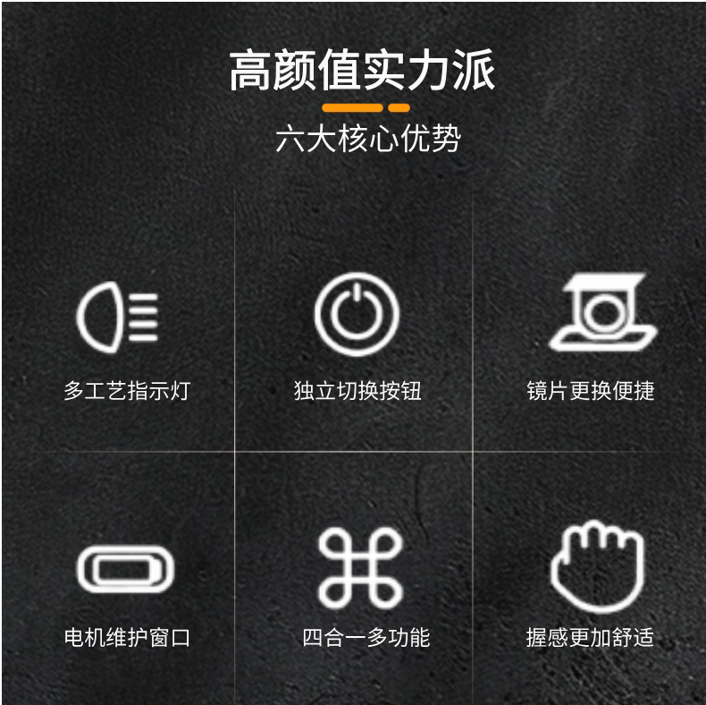 超强伟业SUP33T手持激光焊机四合一枪头镜片开关密封圈焊枪头配件